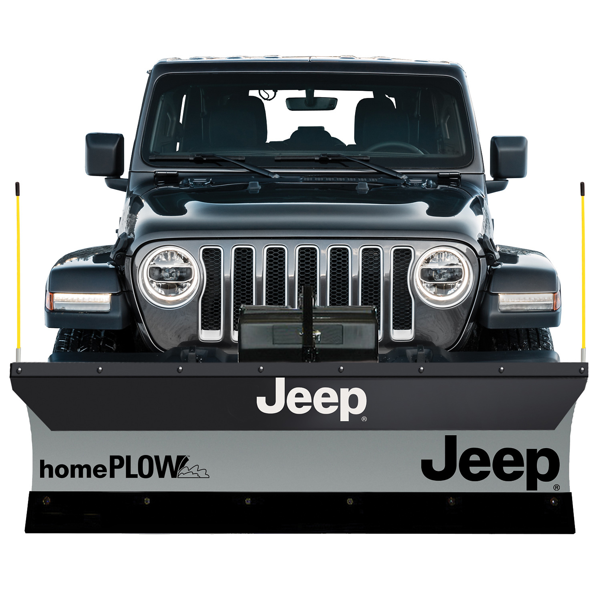 Meyer Products, Jeep Home Plow Power Angle, Blade Length 80 in, Max. Lift Height 12 in, Model# 76000